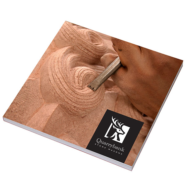 N147 Geo Stone Paper Notebook - Full Colour