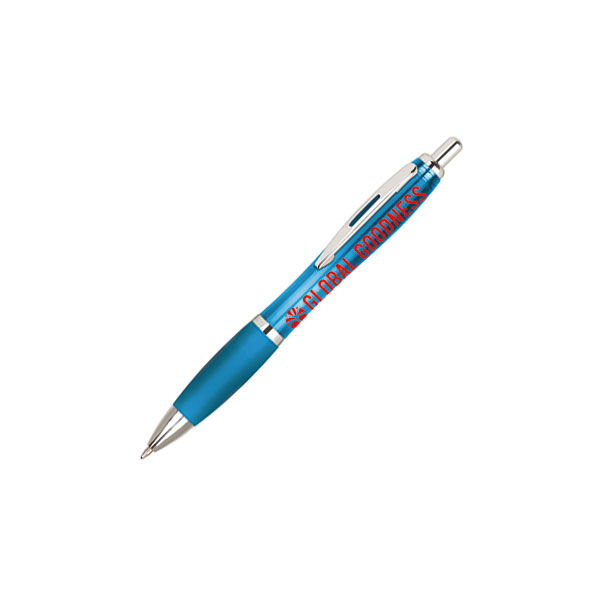 N133 Contour Recycled Ballpen - Spot Colour