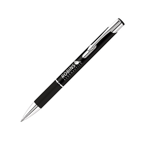 N123 Electra Satin Grip Ballpen - Engraved 