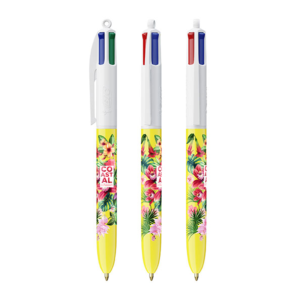 N128 BIC 4 Colours Ballpen - Full Colour