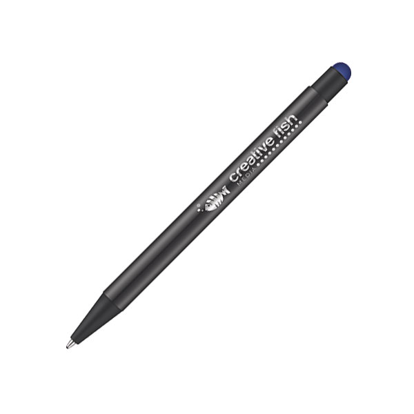 N120 Chili Concept Par-I Noir Soft Feel Stylus Ballpen - Engraved