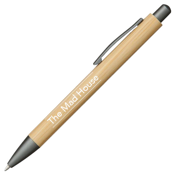 N130 Bamboo Executive Ballpen - Full Colour