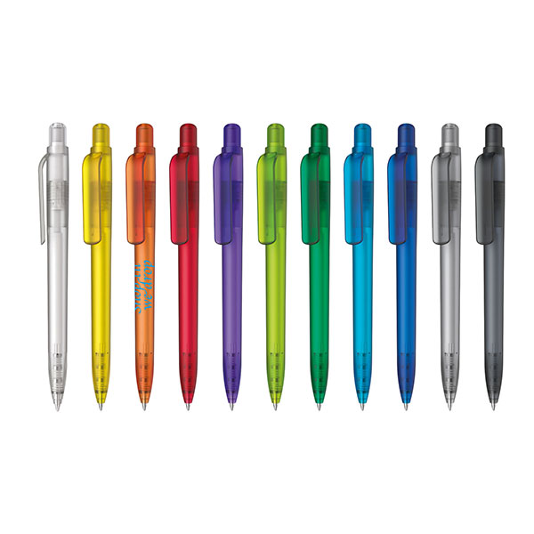 N131 Kind rPET Frost Ballpen - Spot Colour