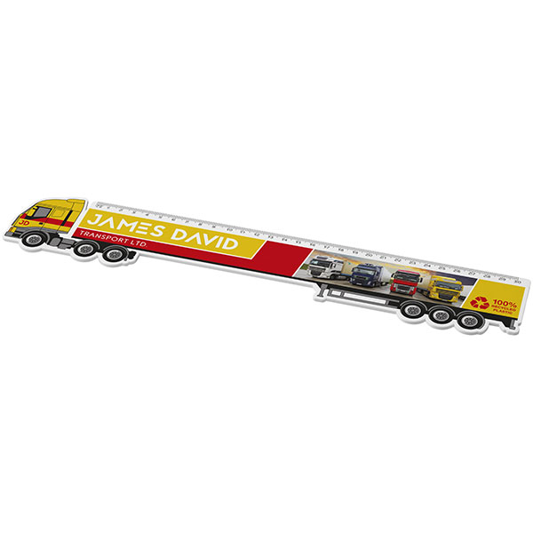 N139 Lorry Shaped Plastic Ruler 30cm 