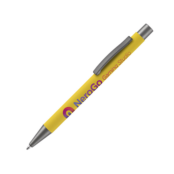 N122 Ergo Soft Feel Ballpen - Full Colour