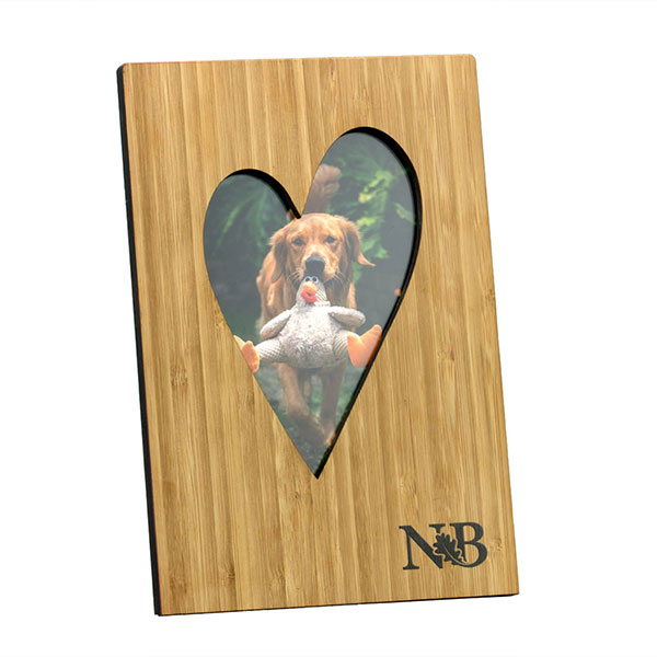 N112 Bamboo Photo Frame - Engraved