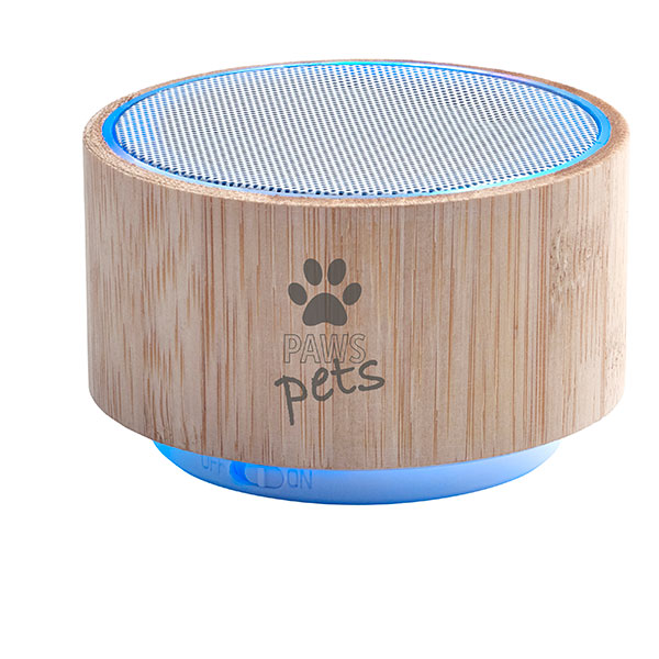 N021 Raven Bamboo Wireless Speaker