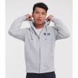 N165 Russell Authentic Zipped Hooded Sweatshirt