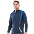 N163 Spiro Unisex Zip Neck Trial Training Top