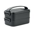 N054 Recycled Two-Tier Lunch Box - Spot Colour