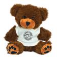 N048 5 Inch George Bear With White T-Shirt 