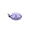 N047 Rugby Ball Key Ring - Spot Colour