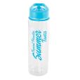 N108 Aqueous Straight Clear Drinks Bottle 725ml - Spot Colour