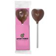 N083 Chocolate Heart Lolly