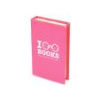 N140 Small Hard Back Sticky Notebook - Spot Colour