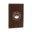 M068 A5 Coffee Spiral Bound Recycled Notebook