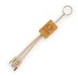 M079 Bamboo and Wheat Straw Multi-Charger - Engraved