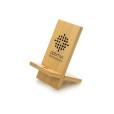 M087 Dylan Bamboo Phone Stand - Engraved